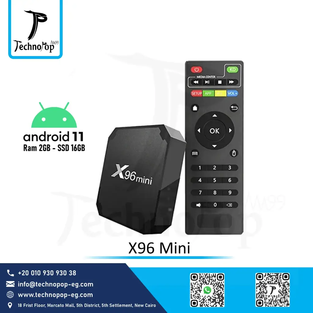 Smart TV Box X96 Mini Android TV Ram 2GB- Storage 16GB