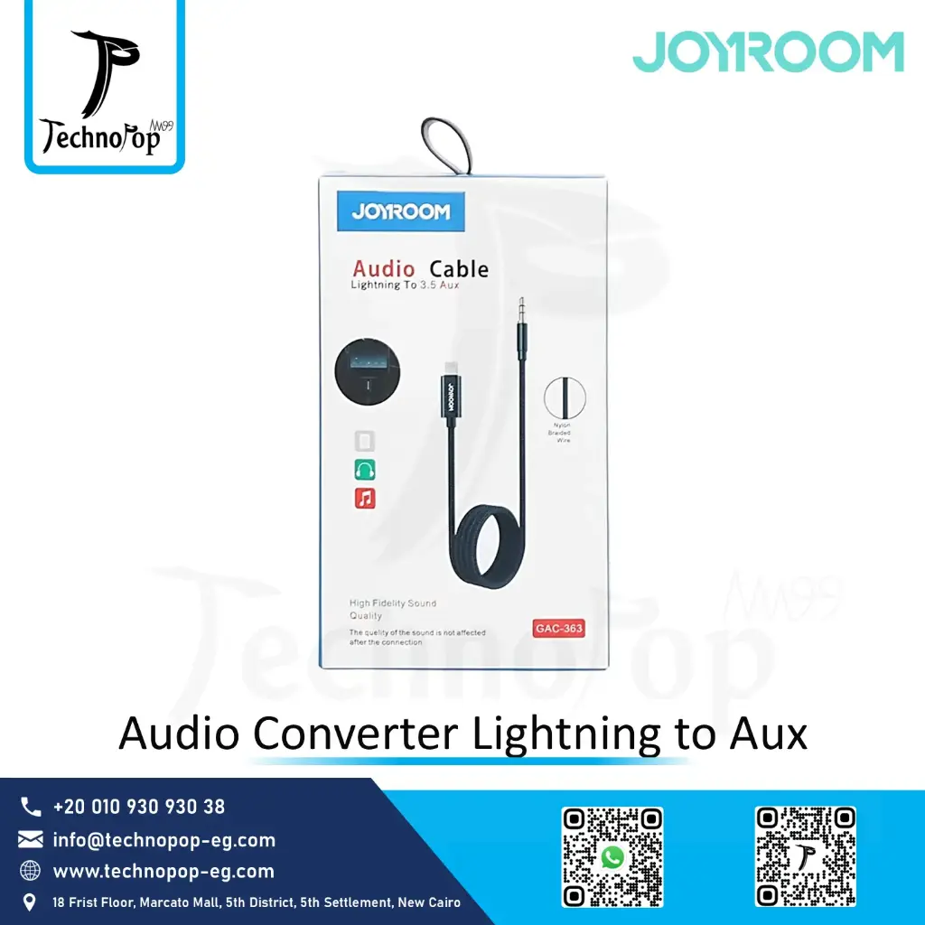 Cable JOYROOM Lighting to AUX