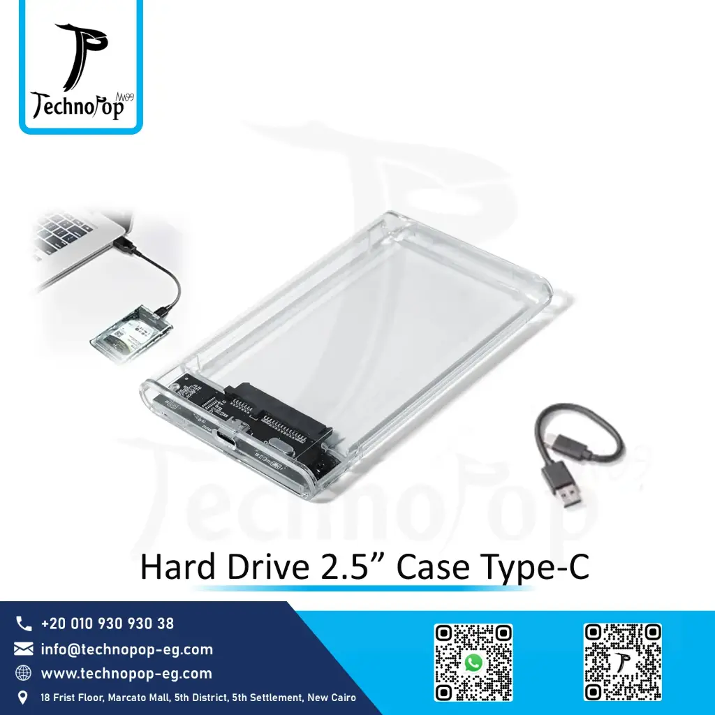 SSD-HDD 2.5" SATA Case Type-c