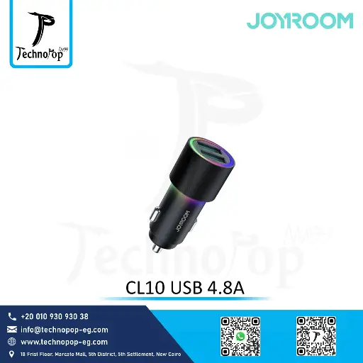 [Phone Accessories] Car Charger Joyroom CL10 USB 4.8A