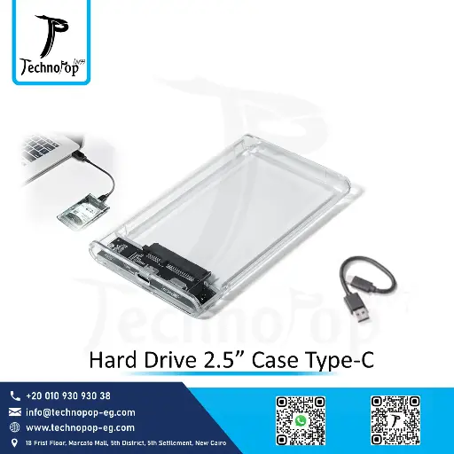 [Computer Accessories] SSD-HDD 2.5" SATA Case Type-c
